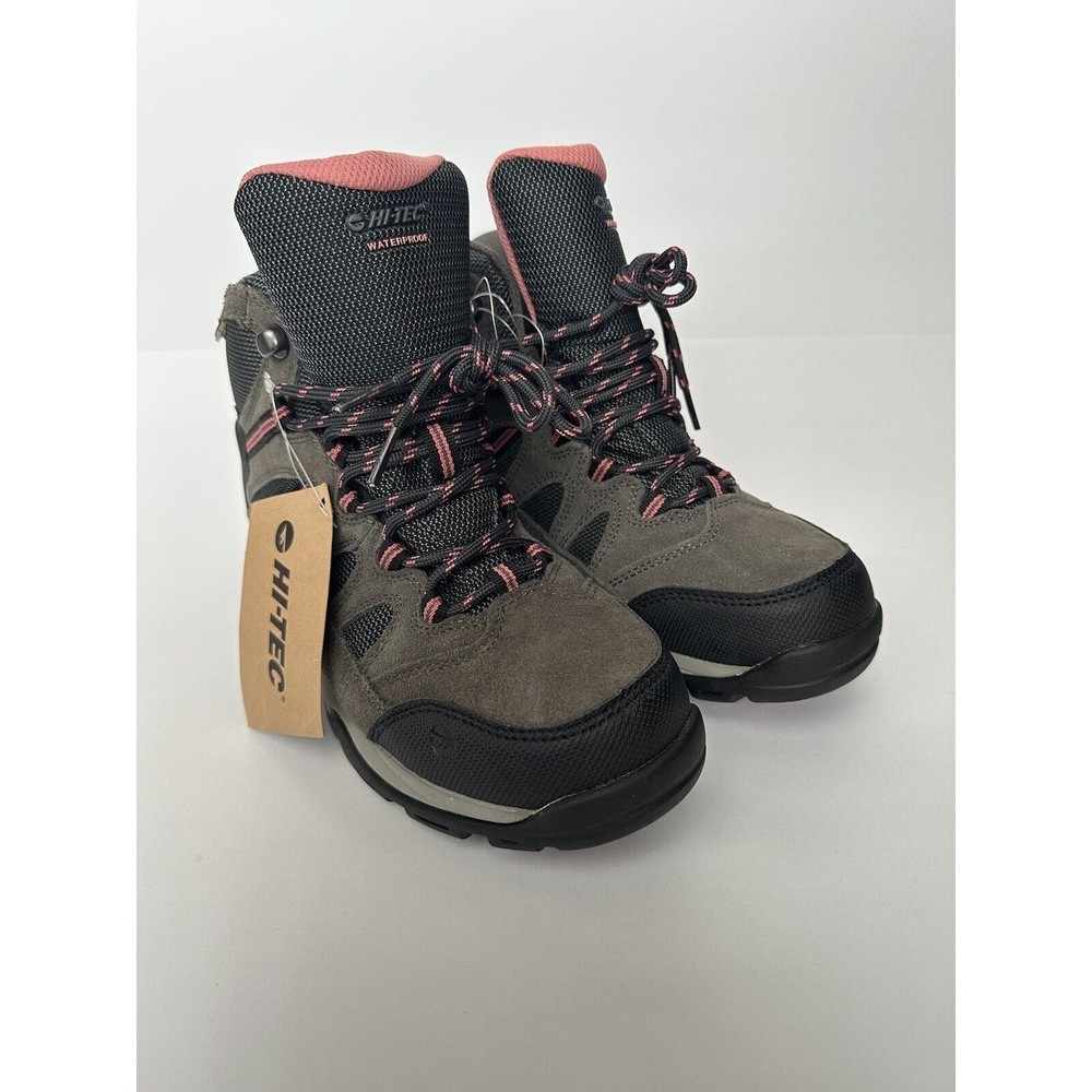 Hi-Tec Hiking Boots Women Size 8M Brown Dri-Tec Waterproof Casual EUR 39 NWT